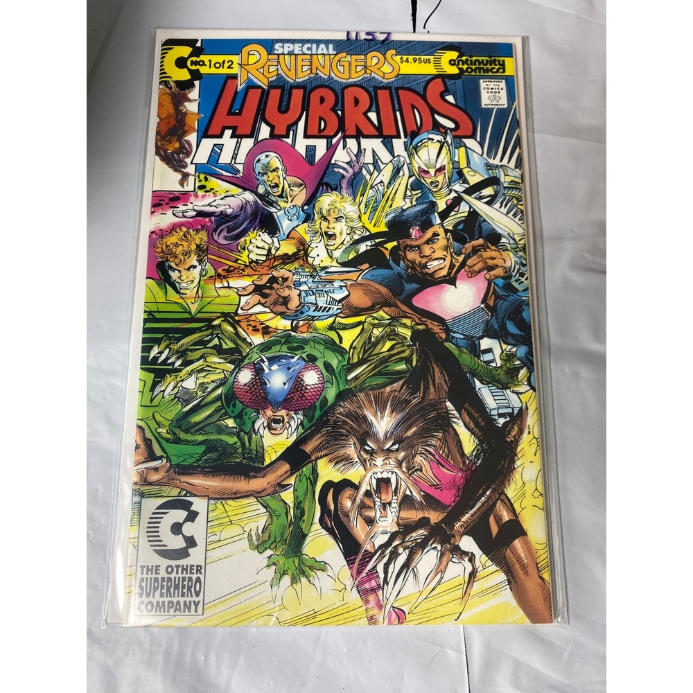 Hybrids 1 Specialβ Revengers Continuity Comics 1993 Modern Age Neal Adams Art